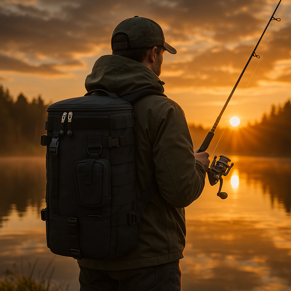 Fishing Pro Series Tactical Fishing Backpack